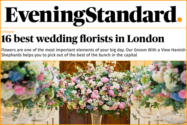 ES's Top London Wedding Florists - including us!